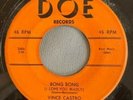 DOO WOP 45 VINCE CASTRO DOE 102 BONG BONG (I LOVE YOU MADLY) / YOU'RE MY GIRL