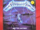Metallica - Ride the Lightning - LP - Elektra - 60396-1 - IN THE SHRINK NM/NM