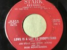 45 RPM Joe Stone Bobby Atkins Dixie Mountaineers  STARK 002 NC Bluegrass VG