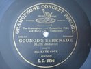 Kate Cove Gounod Victor Hugo Serenade 78RPM G&T G.C-3256
