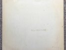 Beatles White album UK 1st press double vinyl LP 1968 - misprint - EMI missing