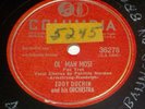 Eddy Duchin w/ Patricia Norman 78 Ol Man Mose / Between The Devil & The SH1B