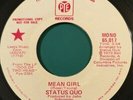 STATUS QUO - MEAN GIRL - USA PYE 7