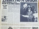 Jethro Tull – Thick As A Brick - 1972 LP record and newspaper cover VG