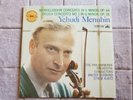 YEHUDI MENUHIN  Mendelssohn Bruch Violin Concertos  HMV  ASD 334 UK LP
