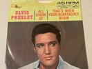 Elvis Presley All Shook Up White Label Promo GSS single.  RARE