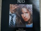 NUTS SOUNDTRACK LP - 1987 RARE - BARBRA STREISAND