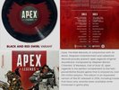 Apex Legends OST Soundtrack Vinyl LP Red Black Swirl Limited 500 FPS Video Game