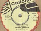YVONNE HARRISON**NEAR TO YOU**ROCKSTEADY**THE CALTONE LABEL**HEAR IT
