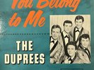 DOO WOP The Duprees ‎– You Belong To Me LP (1962) Coed VG+