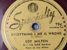 ROY MILTON 78RPM- HOP, SKIP AND JUMP INSANELY RARE RED MARBLE WAX ORIGINAL