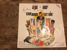 james bond live and let die vinyl signed  by roger moore