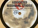 Unknown Latin 78 rpm Acetate *LISTEN* Boca Chica Costa Rica Associated Recording