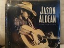 New Sealed Jason Aldean Rearview Town 2 LP Vinyl Record Blue With Black Smoke