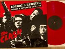 THE CLASH - LONDON'S BURNING - DEMOS & OUTTAKES -REDWAX PRIVATE PRESS LP - TRIM