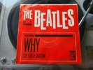 The Beatles w/ Tony Sheridan 45 record MGM Why / Cry For A Shadow 1964 w/ sleeve