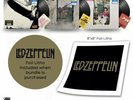 Led Zeppelin 3 Vinyl Exclusive Bundle I IV & Presence w/ Backstage Passes Litho