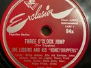 78 Rpm R&B Joe Liggins HoneyDrippers 'Three O'Clock Jump'  US Exclusive EX+
