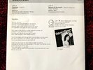 MADONNA GAMBLER BRAZIL PROMO LYRICS SLEEVE RECORD 45rpm CRAZY FOR YOU VISION LP