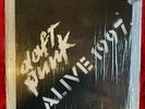DAFT PUNK ALIVE 1997 ORIGINAL PRESSING VINYL LP NEAR MINT COMPLETE STICKER SHEET