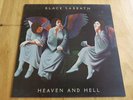 Black Sabbath, Heaven and Hell, Used Vintage Vinyl Lp Vertigo Spaceship Exc.