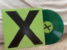 ED SHEERAN - X(UK 2014 1ST PRESS TRANSLUCENT DOUBLE GREEN LP / 1000 ONLY)