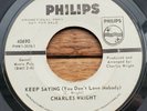 45rpm VG+ Charles Wright Borrowed Time PHILIPS Promo