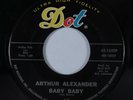 R&B Mod Soul 45 ARTHUR ALEXANDER Baby Baby DOT VG+ HEAR