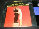 The Latin Side of VINCE GUARALDI Fantasy Jazz LP Piano Eddie Duran FUNNY COVER