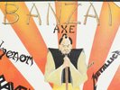 BANZAI AXE 80's Heavy Metal Two Records RARE  Raven, Metallica, Slayer Record