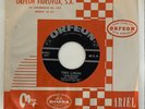 DUETO AZTECA CON MARIACHI PEPE VILLA - Tres Lineas - RARE RANCHERA 45 ORFEON