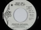 Sweet Soul/Funk 45 HOUSTON OUTLAWS What Am I Going To Do WESTBOUND + promo HEAR