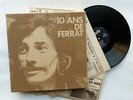 COFFRET 10 x LP  JEAN FERRAT - INTEGRALE BARCLAY - PRESENTATION UNIQUE + LIVRET