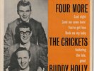 THE CRICKETS Four more Coral FEP 2060 Rare EP from 1960 - round centre