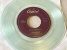 The Beatles - Across the Universe/Two of Us 45 jukebox clear vinyl NM