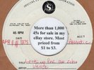 Kenny Vance test pressing 45 rpm 