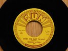 Vernon Taylor Rockabilly 45 Sweet and Easy to Love bw Mystery Train on Sun