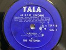 The Pictones:Hashish/Boomerang ORIG NZ TALA 1962  45 GTR Instrumentals