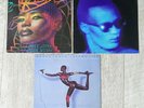GRACE JONES ×3. Island Life,Warm Leatherette,Inside Story. 4 rare records