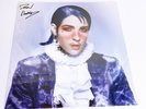 Dorian Electra Flamboyant Deluxe SIGNED Limited Blue White Swirl Color Vinyl LP