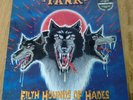 TANK FILTH HOUNDS OF HADES  VINYL LP ORIG UK KAMAFLAGE A1 B1 1982 HEAVY METAL EX