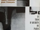 Le TRIO d'ARCHETS de PARIS on Roussel - Jean Français RARE French DMF 151024 NM