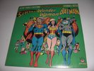 EX 1977 Superman/Wonder Woman/Batman Christmas Stories LP Record 8199 Peter Pan
