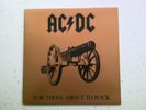 AC/DC For Those About To Rock ORIGINAL 1981 FIRST PRESSING. OWNED FROM NEW
