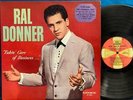 RAL DONNER TAKIN CARE OF BUSINESS ORIG 1961 LP HYPE STKR ROCKABILLY EARLY ROCK
