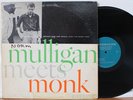 Gerry Mulligan LP “Mulligan Meets Monk”   Riverside 12-247   Mono   VG+
