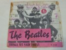 THE BEATLES - A Hard Day's Night - Rare Norwegian 1st P/S Single R5160 (1964)
