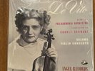 GIOCONDA DE VITO,SCHWARZ BRAHMS VIOLIN CONCERTO ANGEL LEXC-1022 JAPAN VINYL LP