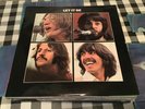 the beatles- let it be 1st press red apple vinyl lp