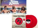 TAYLOR HAWKINS AND THE COATTAIL RIDERS & FOO FIGHTERS GREATEST HITS RED VINYL SS